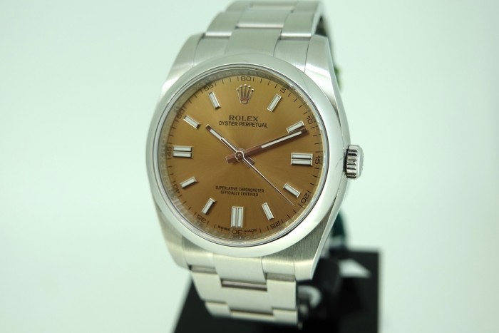 Rolex Oyster Perpetual White Grape Dial