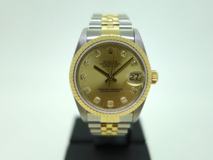 Mid-Size Rolex Datejust Two Tone