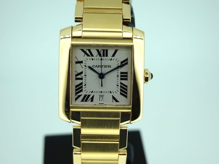 Cartier Tank Francaise Large 18ct Yellow Gold