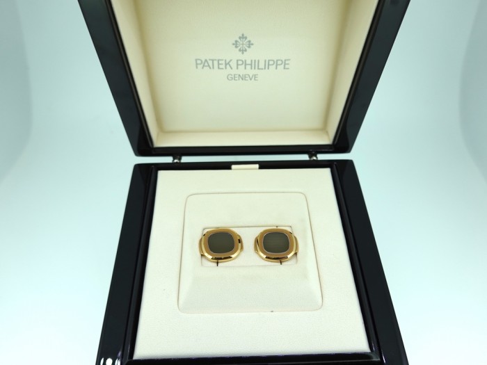 Patek Philippe Nautilus Gold cufflinks