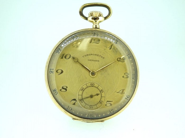 LAUSANNE Chronometer Pocket watch