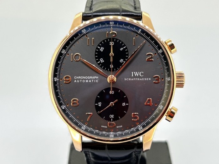 IWC Portuguese Chronograph Red Gold 
