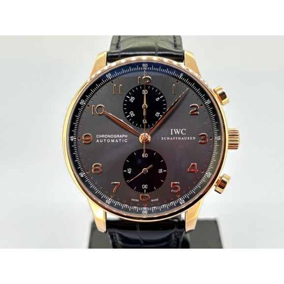IWC Portuguese Chronograph Red Gold 