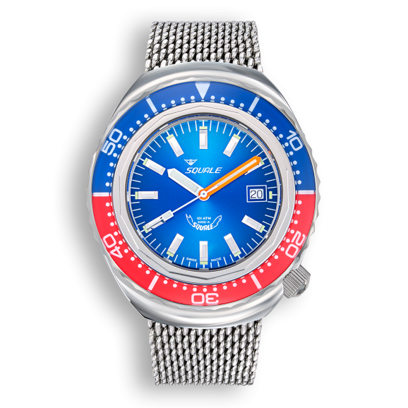 Squale 2002 Red and Blue