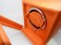 Wolf Single Cub Watch Winder 461139 with Cover in Orange